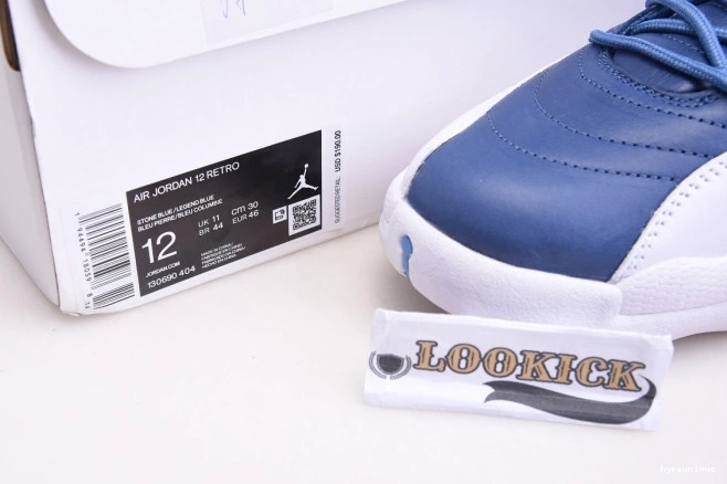 HYPE Jordan 130690-404 Air Blue Retro 12 Stone 0626